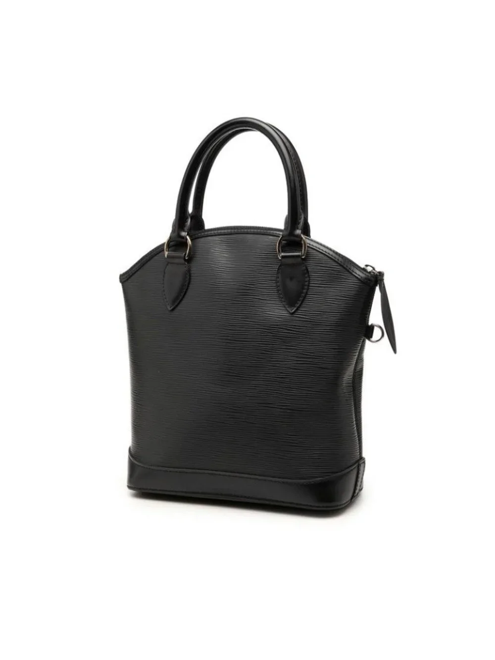 Louis Vuitton Velvet Handbag Noir Black Leather